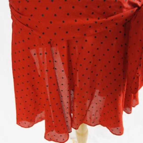 Vintage JODY California Day Dress Polka Dot - Picture 4 of 5